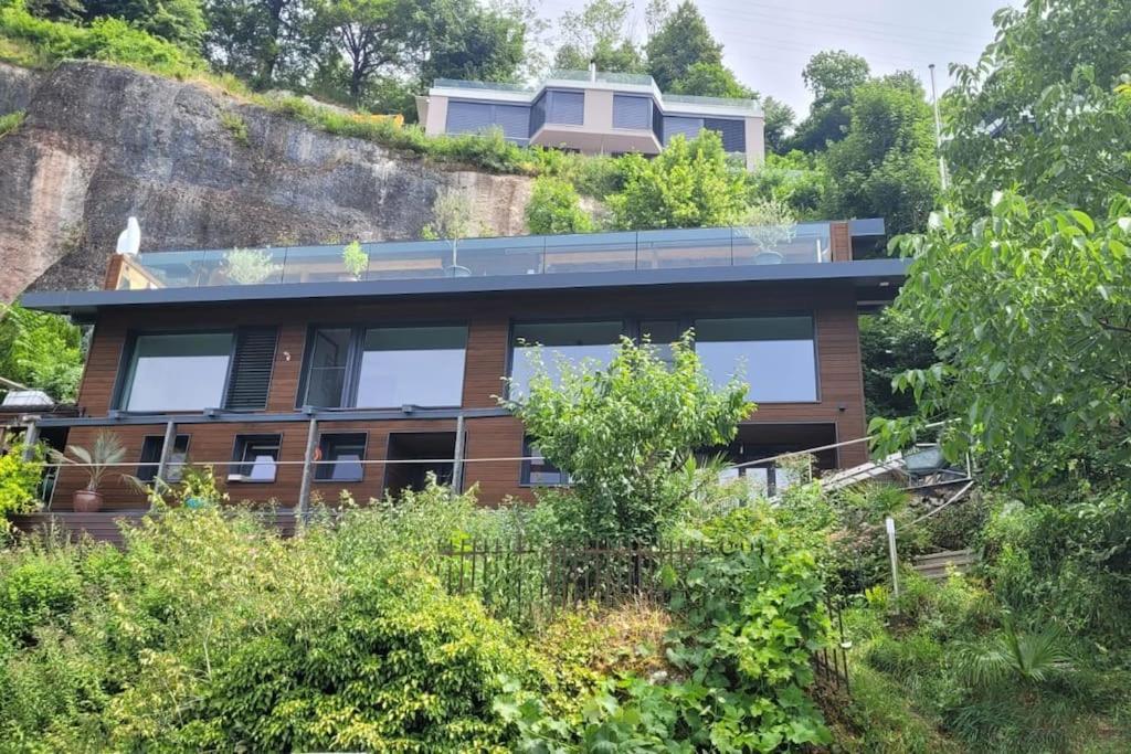 Villa Bootsmann Mit Spektakulaerer Seesicht Nahe Badestrand Vitznau Exterior foto